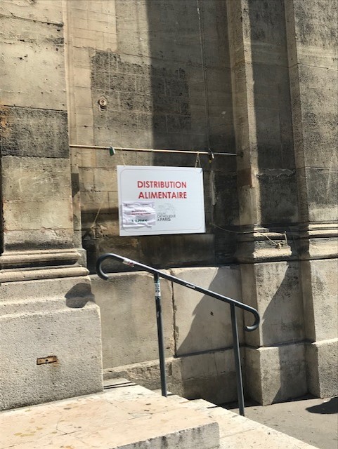 C'est bien là, à Notre-Dame des Champs. 23 avril 2020 
