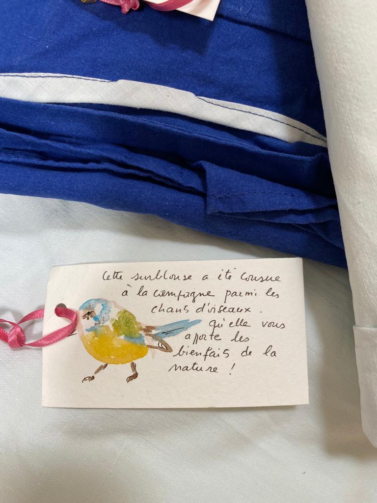 Blouse cousue par une artiste. 21 mai 2020 