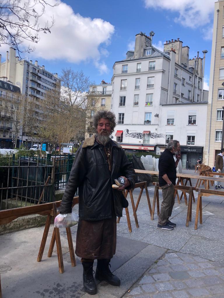Mickaël à Saint Ambroise. 31 mars 2020 