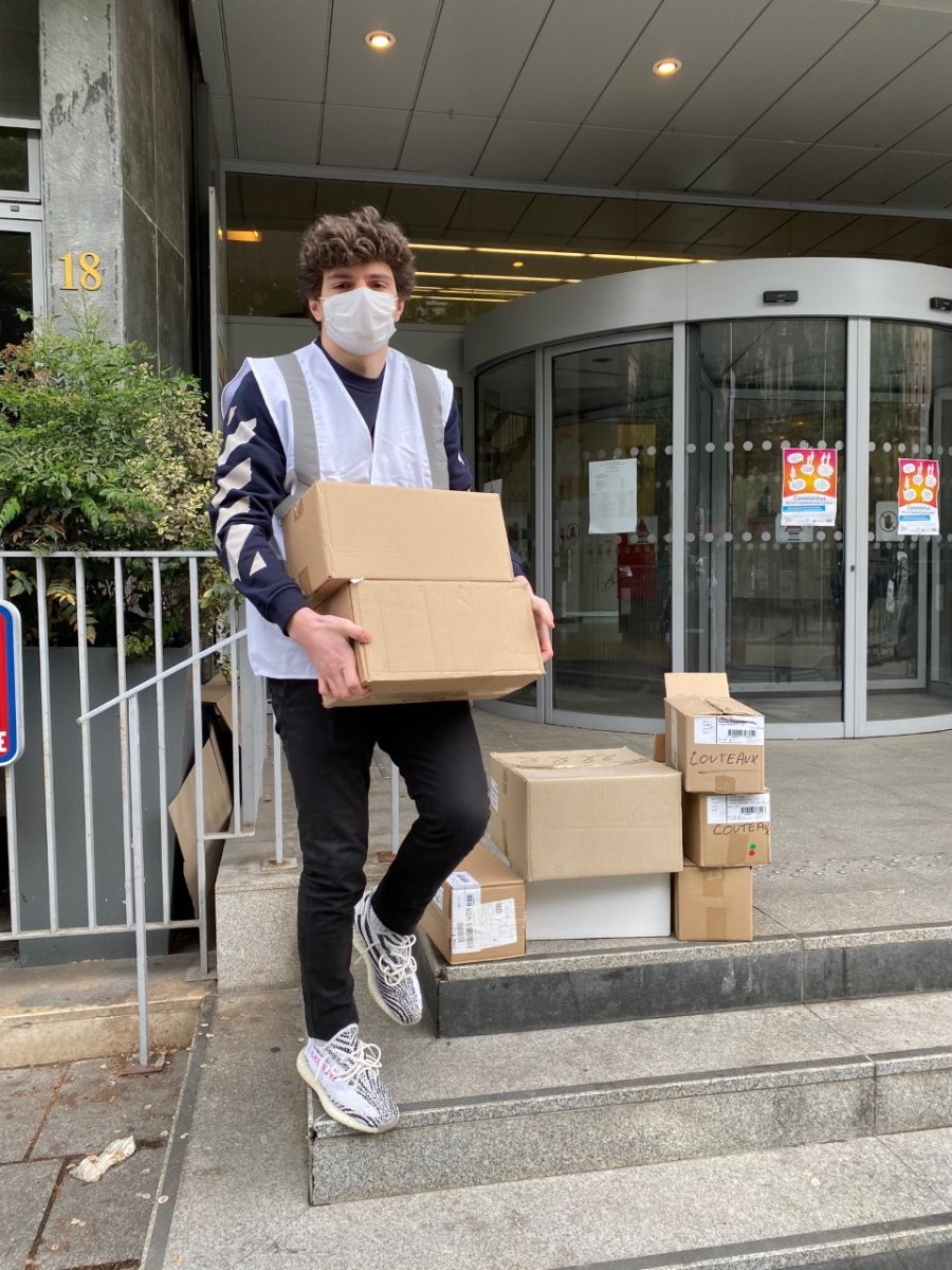6 000 couverts offerts par la Mairie du 17e. 30 avril 2020 