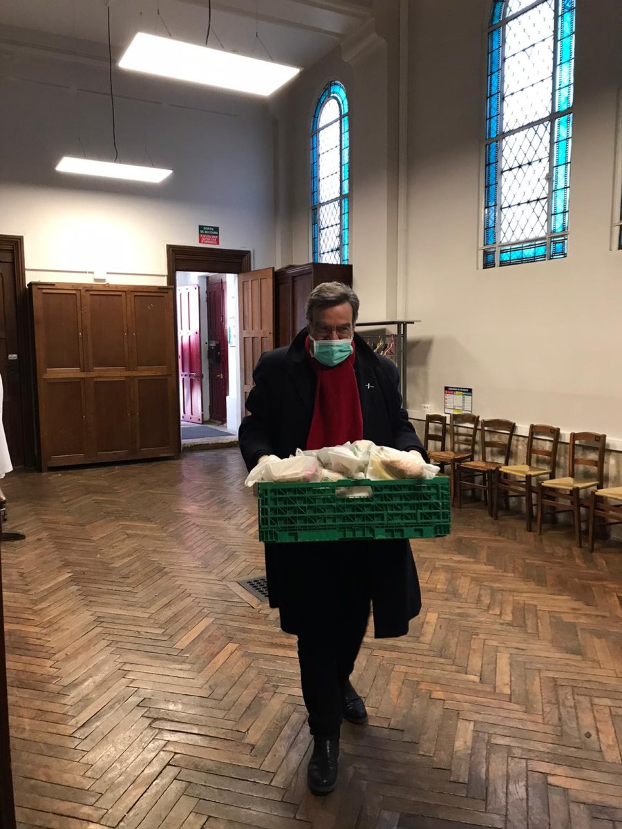 Mgr Aupetit à Saint Ambroise. 1er avril 2020 